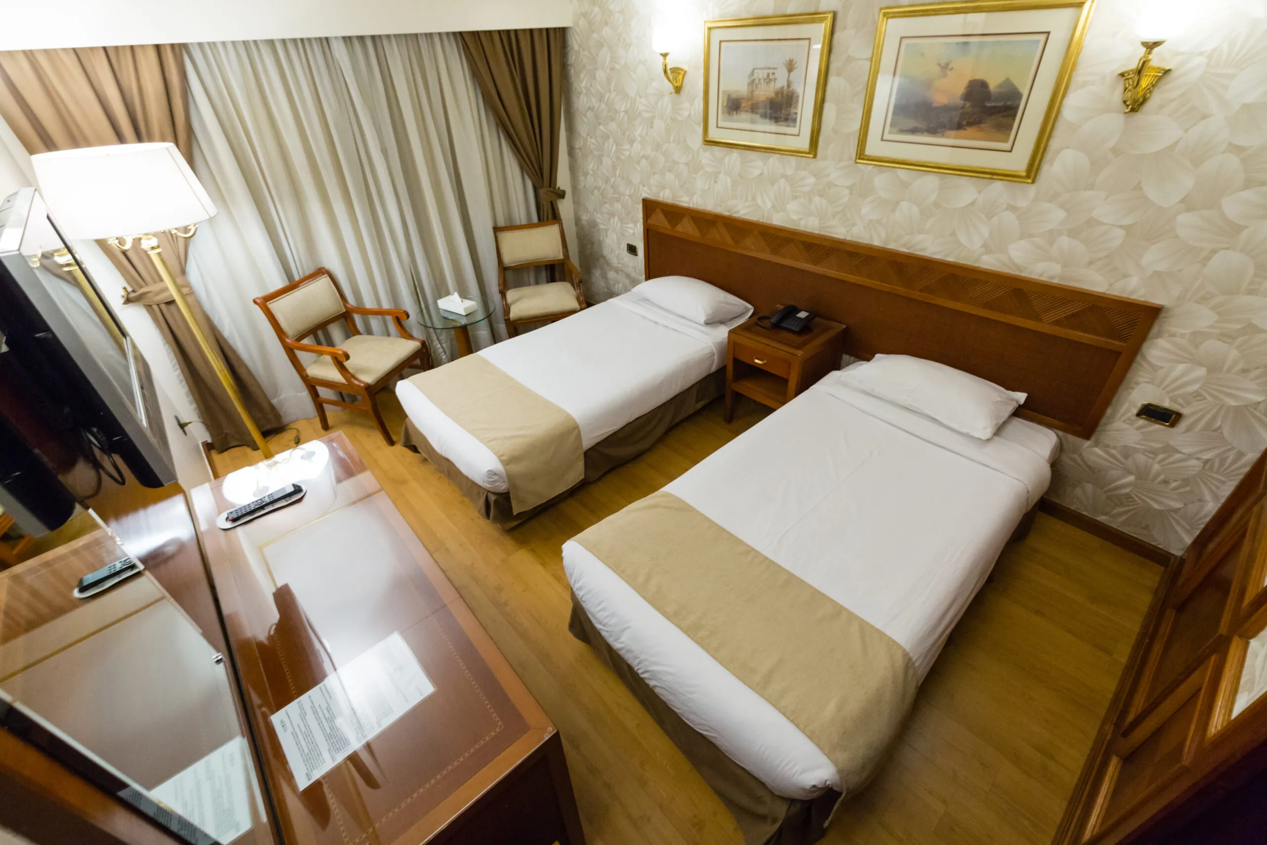 Cabin aboard the Blue Shadow III Nile Cruise Nile cruise